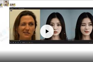 LivePortrait离线工具AI实现模拟视频中的五官表情