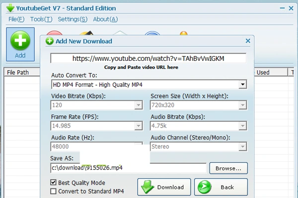 YoutubeGet(YouTube视频下载转换)免费版