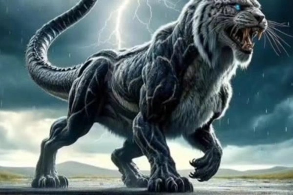 AI制作爆火视频动物融合变异