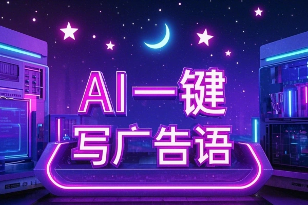 AI闪电品牌课一键写广告语3秒出创意图7天打造品牌