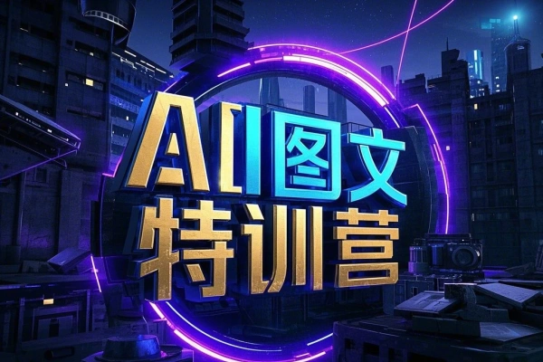 AI图文特训营小红书抖音平台从开营到变现