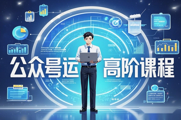 公众号运营高阶课程：从对标到变现，深度解析公众号优化与流量增长技巧